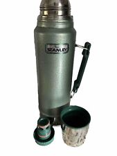 Vintage Stanley Aladdin Green Vacuum Bottle Thermos A-944DH picture
