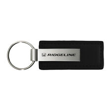 Honda Ridgeline Keychain & Key Ring – Premium Black Leather Key Chain picture