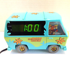 Vintage 1990's Westclock Scooby Doo Mystery Van Alarm Clock & Night Light picture