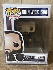 John Wick with Dog Funko Pop #580 w/ Pop Protector Keanu Reeves picture
