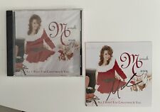 MARIAH CAREY SIGNED ALL I WANT FOR CHRISTMAS IS YOU CD AUTOGRAPHED New/Sealed picture