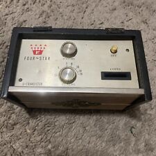 VINTAGE 1960'S  FOUR STAR  COIN TRANSISTOR RADIO BANK, UNTESTED , picture