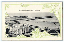 c1910 Panorama View Casino Building Boulogne-Sur-Mer France Postcard picture