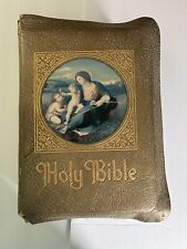 1953 Holy Bible Book The Family Rosary Commemorative Edition Marian Catholic picture