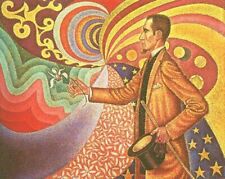 Dream-art Oil painting Paul-Signac-Portrait-of-Felix-Feneon impression man figur picture