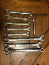 Lot Of 9 Various Craftsman Made In USA Wrench Tools picture