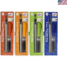 Innovative Parallel Plate Calligraphy Pens Set - 4 Nib Sizes for Precise Writing picture