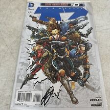 Team Seven #0 (2012), The New 52, DC Comics Autographed By Justin Jordan picture