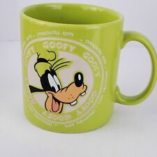 Authentic Disney Parks 3-D Goofy Mug Vibrant Lime Green Irresistibly Goofy picture