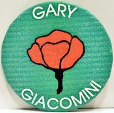 1990s Vote Gary Giacomini For Supervisor Marin County Campaign Pinback Button #3 picture