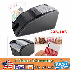 Automatic Electronic Card Casino Shuffler Dealing Dispenser Shuffle Machine USA picture