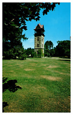 Stockbridge MA Massachusetts Children's Chime Tower Chrome Postcard picture