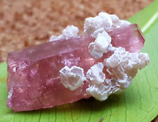 Very Unique Quality Beautiful Color Tourmaline Crystal Specimen 54 Carats picture