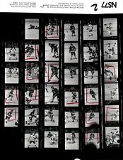 LD338 1978 Original Contact Sheet Photo DETROIT RED WINGS vs NEW YORK ISLANDERS picture