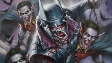 The Batman Who Laughs DC Comics Supervillain - Metal Print - 20cmx30cm picture