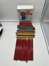 Vintage Pencil Lot- Musgrave Pencil Co Metallic Bonded Lead 500 TOT Blue Ribbon picture