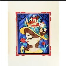 My Pretty Pretty Hat - Belle, Beauty & the Beast, WonderGround, Disney Art NWT picture
