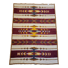 Biederlack Of America Blanket Tribal Southwest Pattern Double Sided 75 x 52 in picture