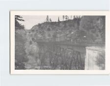 Postcard Locomotive Train Bridge Tunnel Trees Landscape Scenery Picture picture