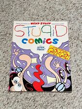 PETER BAGGE Signed STUPID COMICS SOFTCOVER picture
