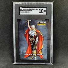 2019-20 UD Marvel Achievement - Jane Foster as Mighty Thor - 81/100 - SGC 10 Gem picture