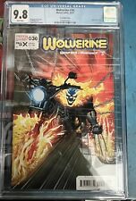 CGC 9.8 Wolverine 36 (2023) 1st Appearance Of Hellverine Yu Cover picture