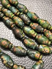 Vintage African style morrocon beads old small 8mm beads picture