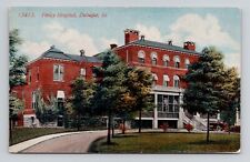 Postcard Finley Hospital Dubuque Iowa, Antique F9 picture