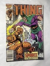 The Thing #34 (1986 Marvel) Dual Duel, Death of Sphinx Key Issue picture