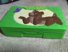 VTG 1999 Little Bear, Maurice Sendak's Green Color Lunchbox, Craft, Pencil Box picture