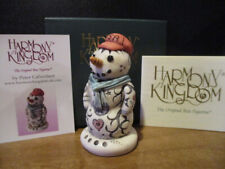 Harmony Kingdom Mr. Cool Tattooed Snowman UK Made Box Figurine LE 301 RARE picture