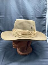 Vintage Wool Australian WW2 Army Bush Slouch Hat Size 7 1/4 picture