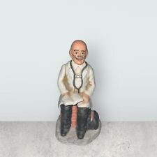 Vintage Sitting Reading Doctor Figurine - Ayerst Pharmaceutical Promotion Item picture