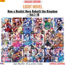 How a Realist Hero Rebuilt the Kingdom English Light Novel Volume 1-18 Full Set picture