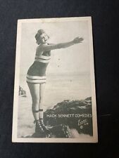 Lot #1, Mack Sennett Comedies pinup arcade Card BB, MUST READ Vintage picture