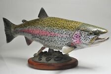 Original Art LUKE FILMER Trout Fish Sculpture Gallery Art- 26