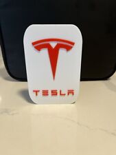 Tesla 3D Printed Logo picture