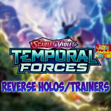 Pokemon S&V Temporal Forces - Choose Your Reverse holos/Trainers picture