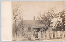Rppc Post Jamestown, Kansas 1908 Pierce Family & House With Mrs. Porter A720 picture