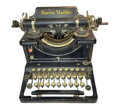 1912 Antique Harris Visible No. 4 Typewriter, RARE picture
