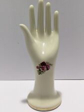 Formalities by Baum Bros Porcelain Hand with Roses and Gold Trim picture