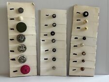 Vintage Carded Buttons Lot Of 22 picture