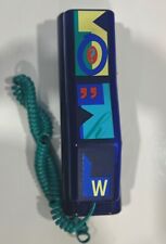 Vintage 1980s (1989) Swatch Twin Phone Memphis styles “Deluxe” w/cords picture