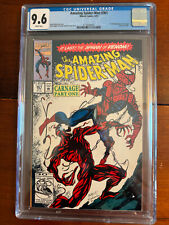 Amazing Spider-Man #361 Marvel 4/92 CGC 9.6 NM+ White Pages 1st app Carnage Key picture