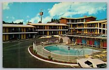 Vintage Postcard Ponderosa Inn Motel Redding, CA MCM Unposted 60s picture