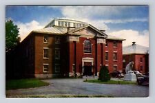 Brunswick ME-Maine, Gymnasium, Bowdoin College, Antique, Vintage Postcard picture