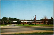 AHOSKIE, North Carolina Postcard THE CHIEF MOTEL Rte. 13 Roadside Chrome c1950s picture