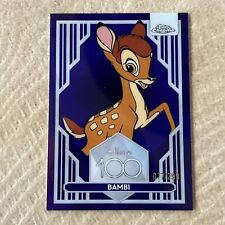 2023 Topps Chrome Disney 100 Bambi #94 Purple Refractor /299 picture