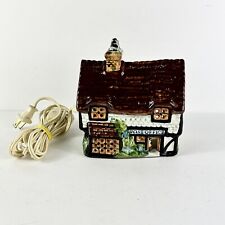Vintage pottery ceramic collectable night light - village post office Van Hill picture