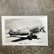 Original WWII Photo Curtiss P-40K-1 Fighter Plane Airforce Navy Army Picture picture